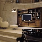 mueble tv detalle de lado