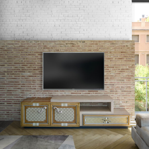 mueble de tv one ambiente comedor