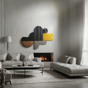 Elemento Decorativo in Legno con Design Unico e Moderno